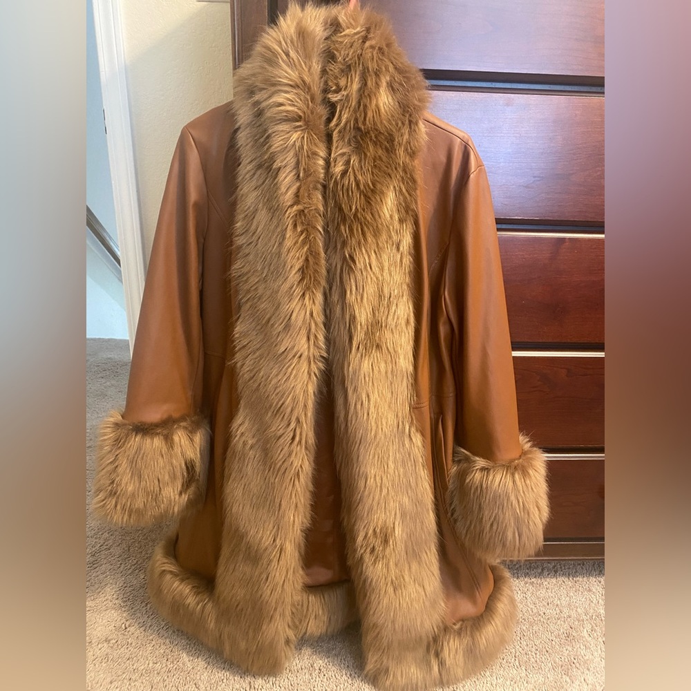 Dolls Kill BOHEMIAN GIG Faux Fur Coat
